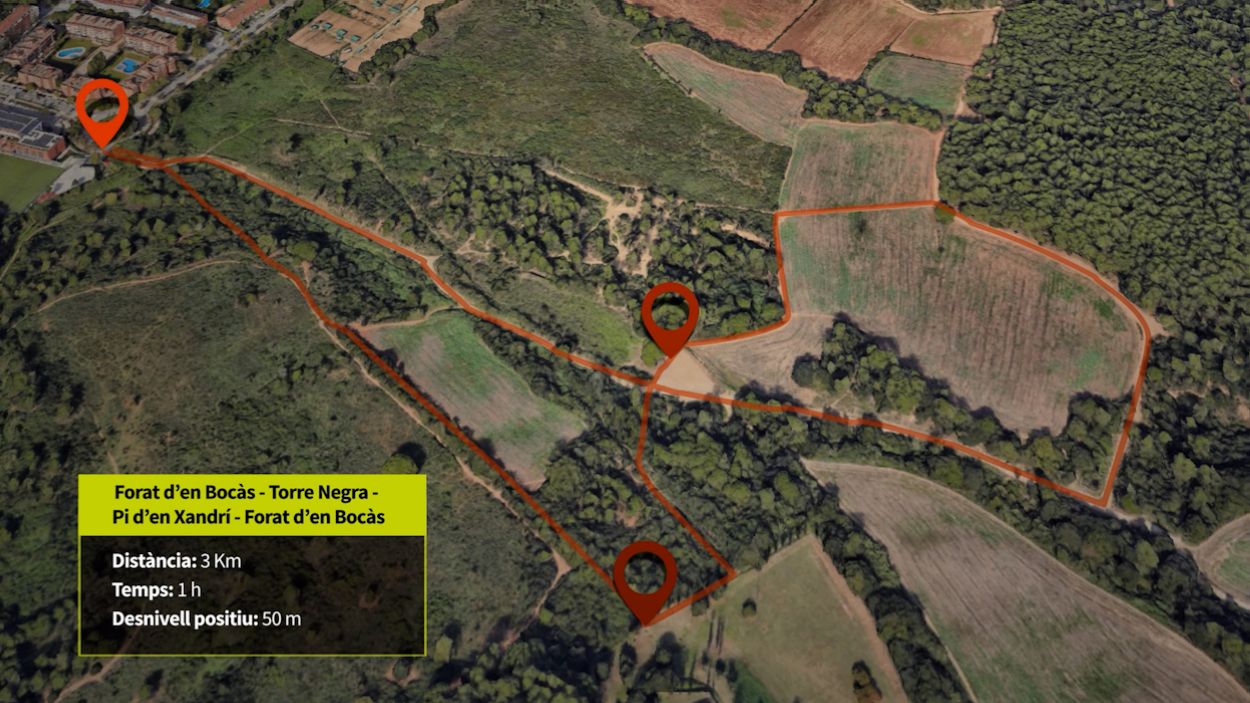 Dades de l'itinerari / Foto: Cugat Mdia