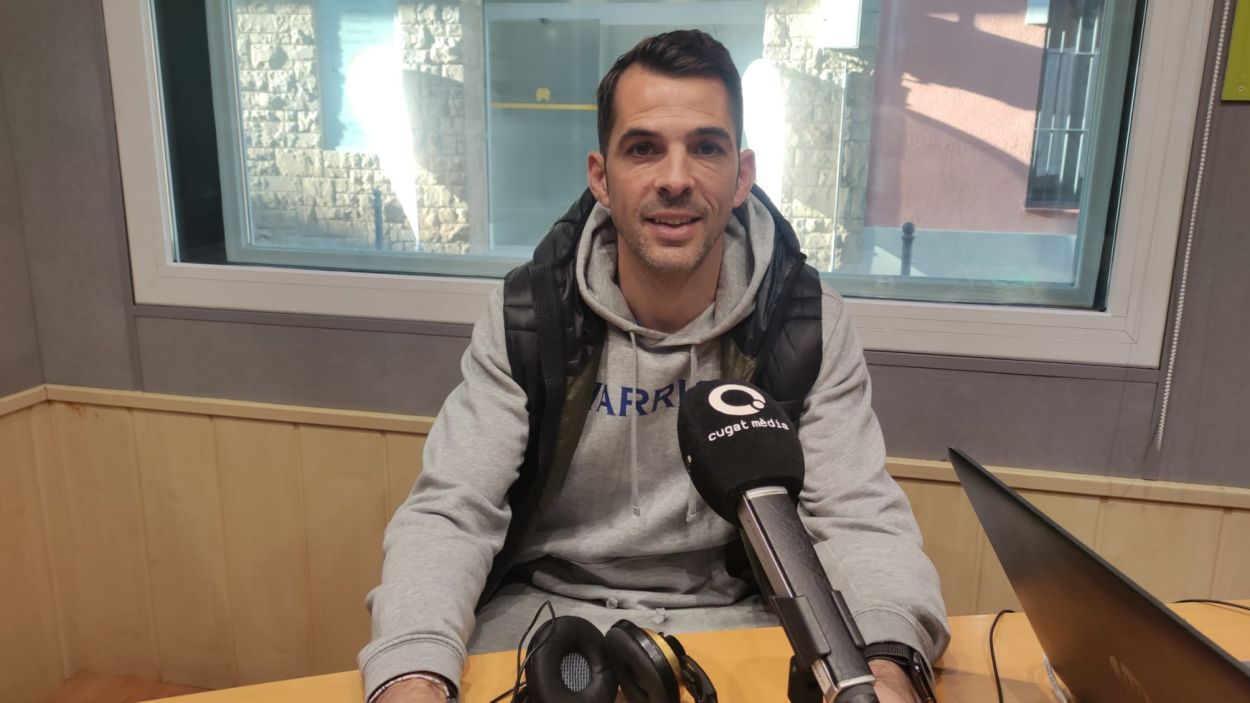 Vctor Snchez, al programa 'Esport en Marxa' / Foto: Cugat Mdia