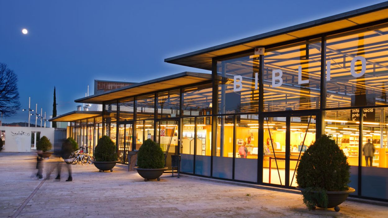 La Biblioteca Central Gabriel Ferrater / Foto: Ajuntament de Sant Cugat