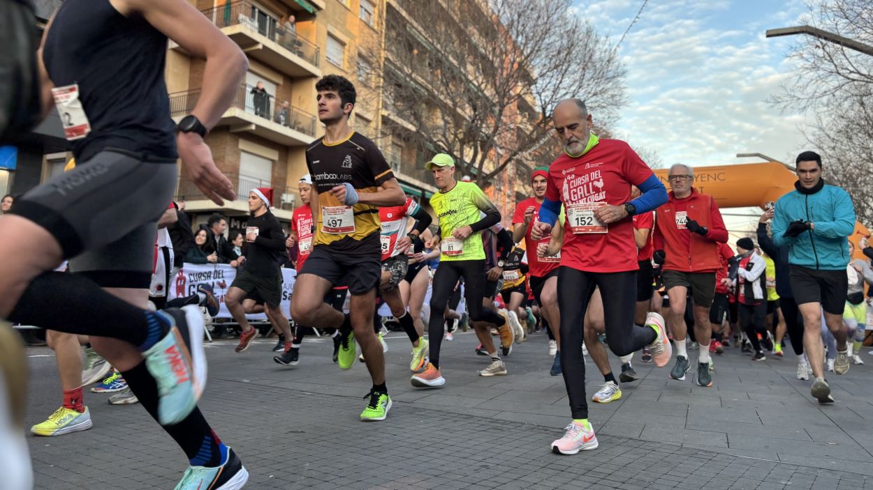 La 4a edici de la Cursa del Gall ha trencat el rcord de participants / Foto: Cugat Mdia