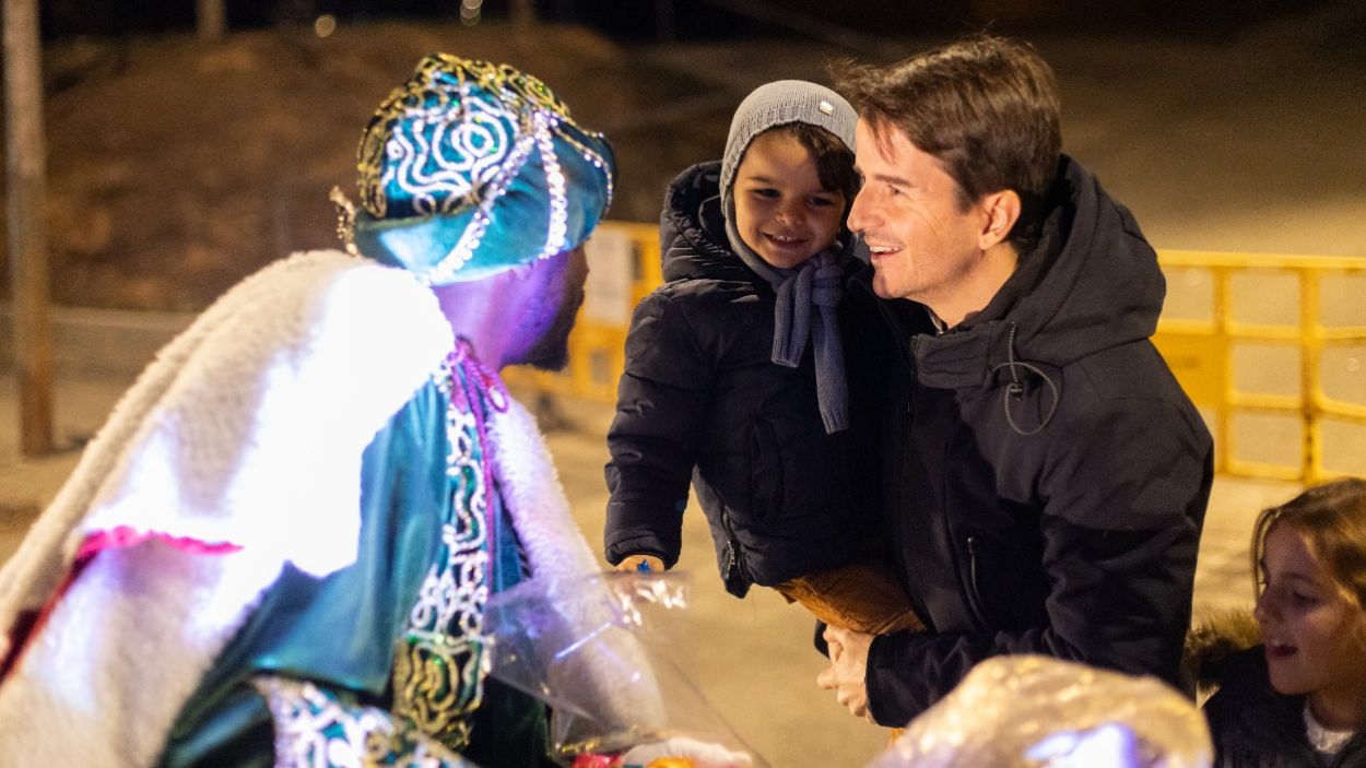 Un moment de la cavalcada de Reis de Valldoreix de l'any 2024 / Foto: Ajuntament de Sant Cugat