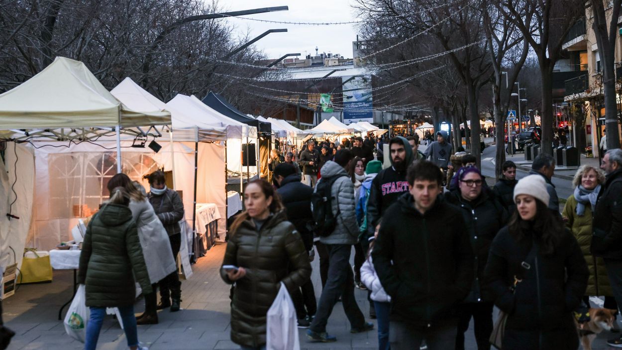 Imatge de la Fira de Reis de la Rambla del Celler / Foto: Ajuntament de Sant Cugat