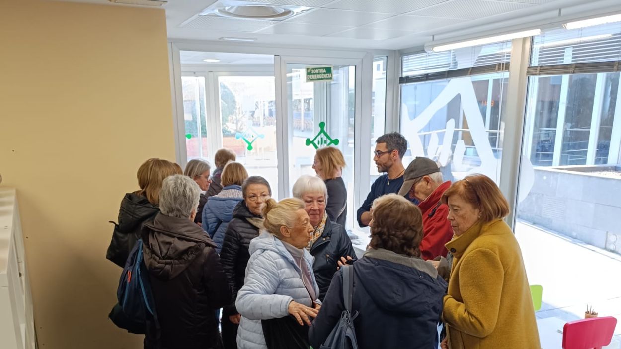 Els usuaris del programa gent gran de l'OMET es queixen per l'augment dels preus / Foto: Cedida