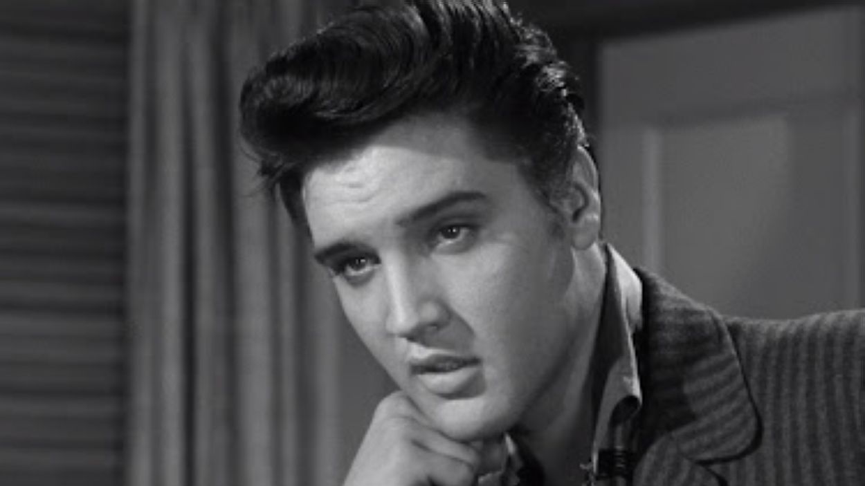 Un fotograma d'Elvis Presley a la pellcula 'Jailhouse Rock'