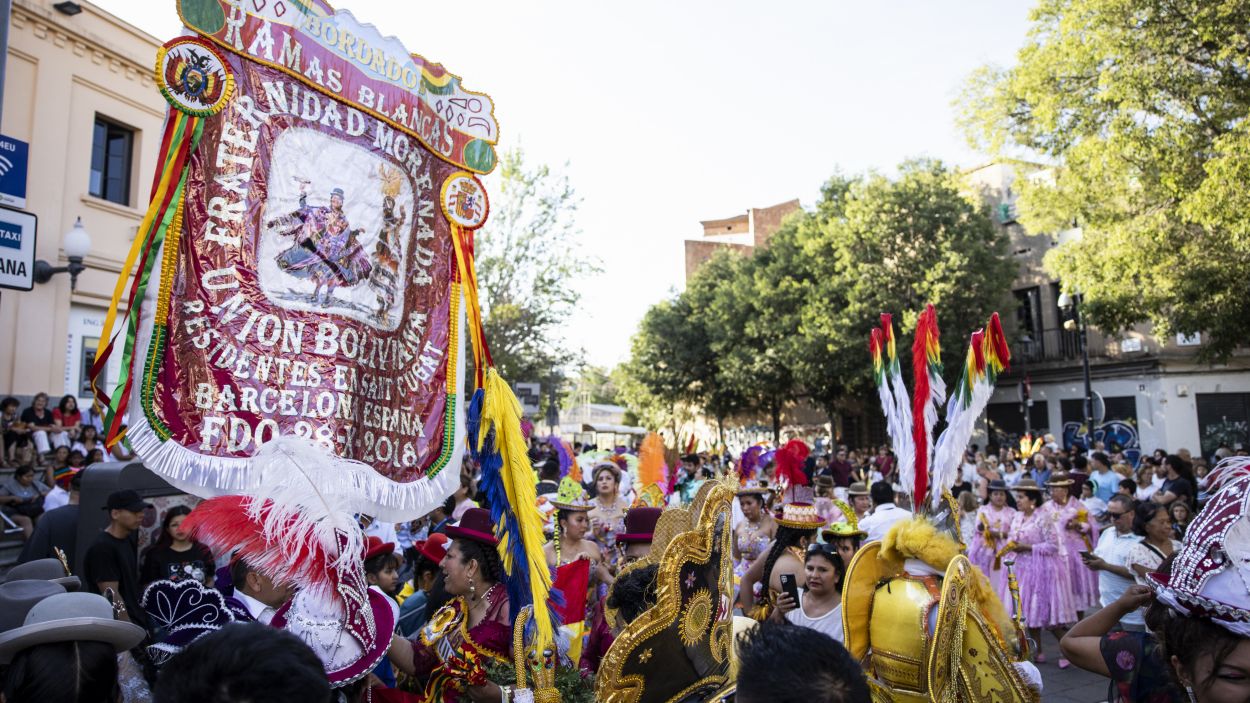 Foto d'arxiu de la Rua de balls tradicionals: de Bolvia a Sant Cugat de la Festa Major del 2023 / Foto: Ajuntament