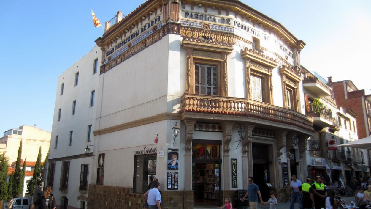 Faana de la Casa Museu-Cal Gerrer, ubicada a la plaa d'Octavi / Foto: Cedida per la Fundaci Cabanas