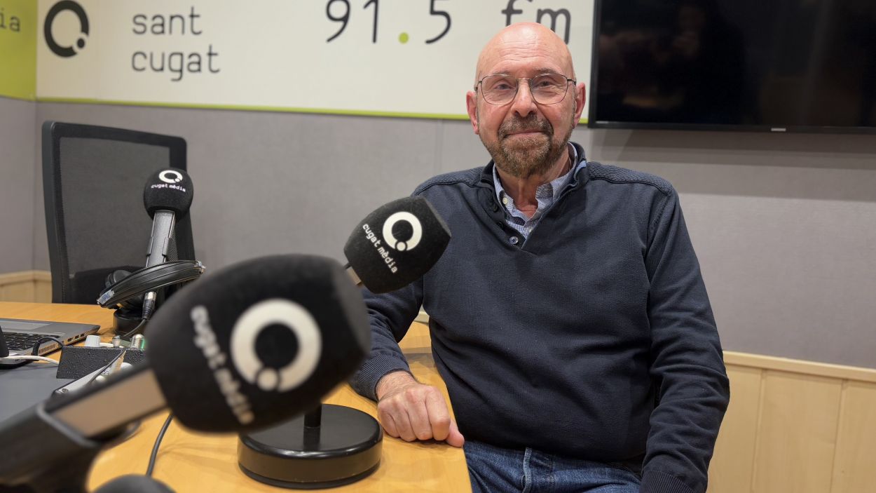  Dr. Josep Pardo Masferrer, responsable de la unitat a l'estudi Ramon Barnils de Rdio Sant Cugat