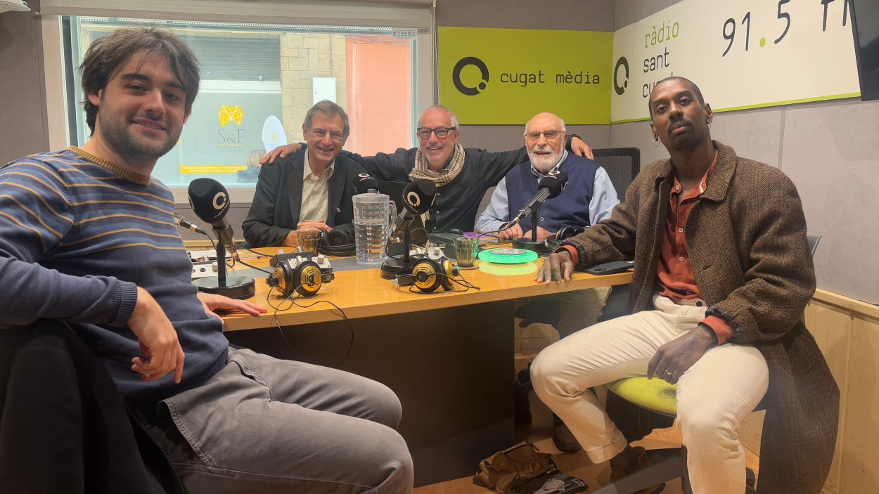 Marc Mig, Salvador Brotons, Josep Alcaina, Eduard Jener i Didier Boutiana / Foto: Cugat Mdia