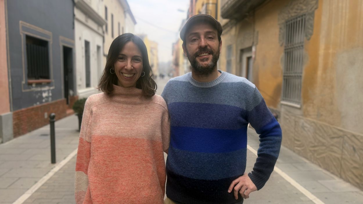 Oriol Rfols i Anna May, impulsors de Veles i Vents Edicions / Foto: Cugat Mdia