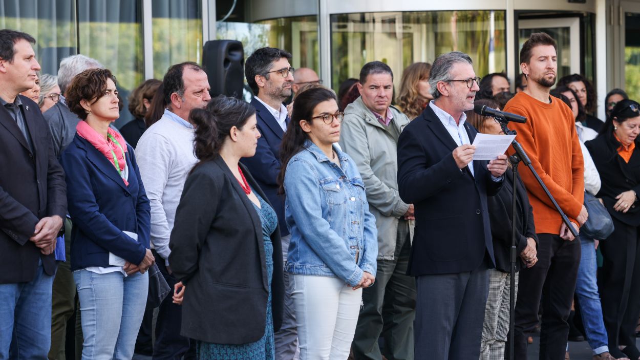 Acte d'homentatge a les vctimes del franquisme / Foto: Ajuntament de Sant Cugat