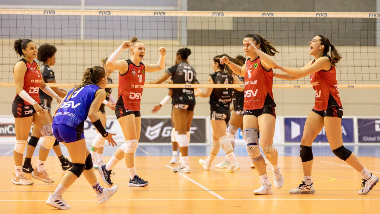 El DSV Volei Sant Cugat vol accedir a les semifinals de la Copa de la Reina / Foto: Volei Sant Cugat