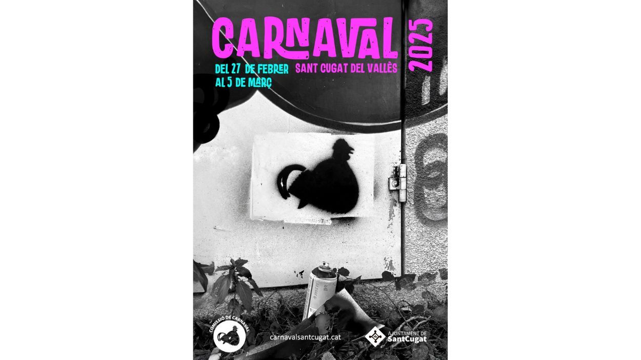 El cartell guanyador del Carnaval de Sant Cugat 2025