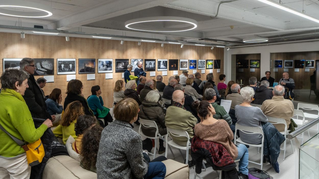 Inauguraci de l'exposici 'L'escena del crim', el 13 de febrer