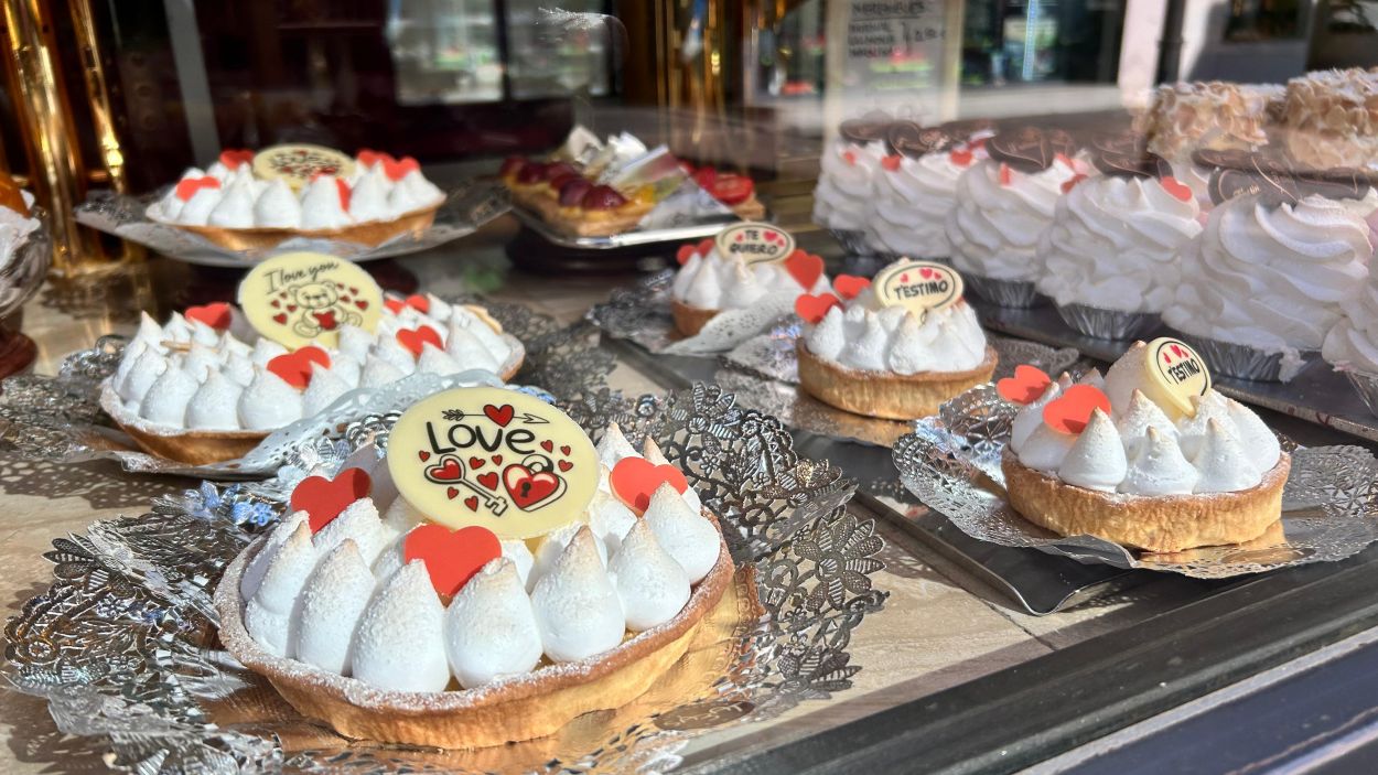 El comer santcugatenc se suma a la celebraci del dia dels enamorats / Foto: Cugat Mdia