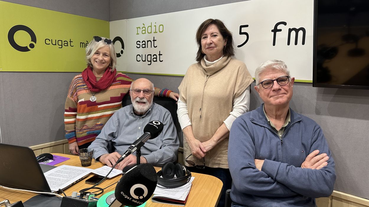 Rosa Sicart, Eduard Jener, Montserrat Claramunt i Ricard Marin / Foto: Cugat Mdia