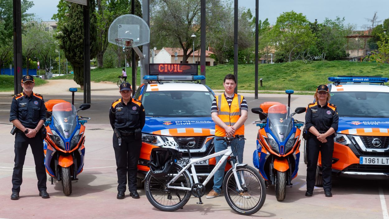 Imatge d'arxiu de la presentaci de la flota de Protecci Civil / Foto: Cugat Mdia