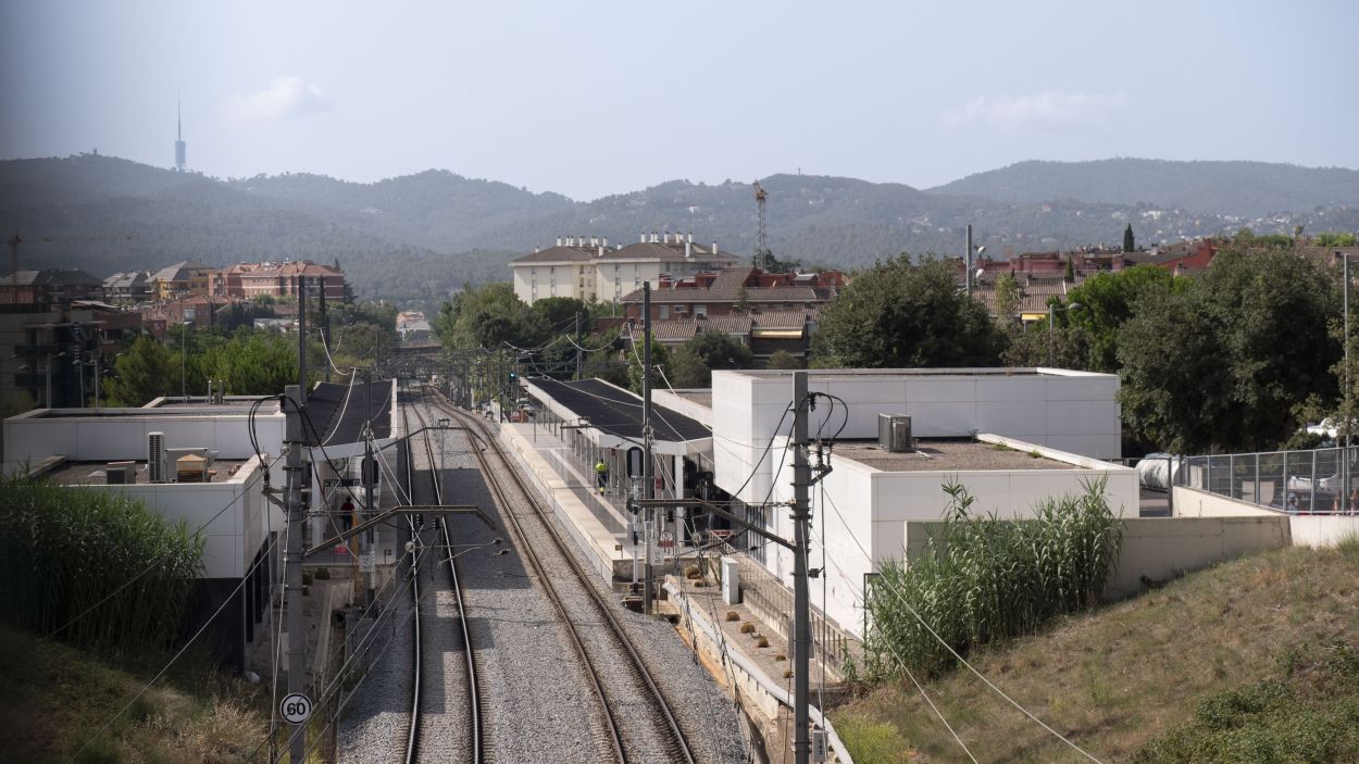 Un dels dos intercanviadors s'ubicar a l'estaci de Volpelleres per connectar-la amb l'R8 / Foto: Cugat Mdia