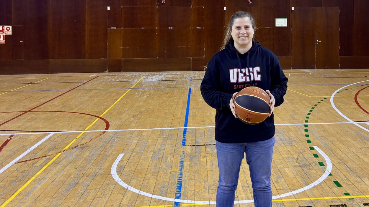 Gemma Afonso, entrenadora de la UESC / Foto: Cugat Mdida