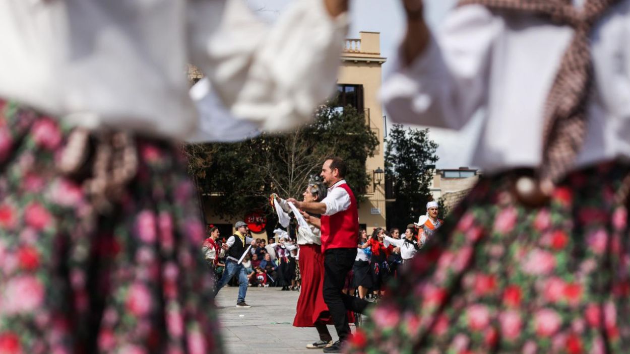 Una parella ballant les Gitanes