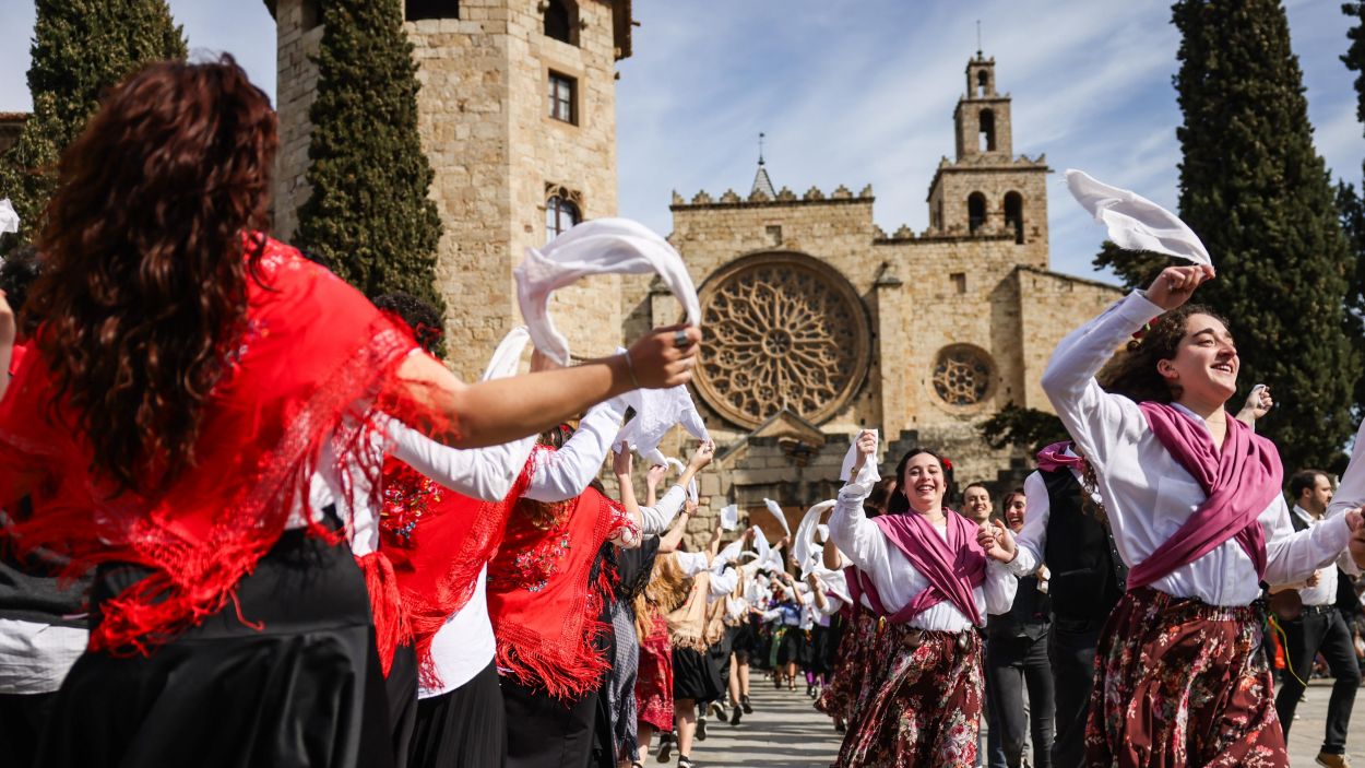 Un grup de participants del Ball de Gitanes / Foto: Ajuntament de Sant Cugat