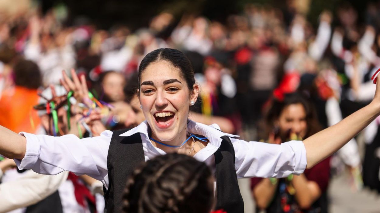 Una de les participants del Ball de Gitanes