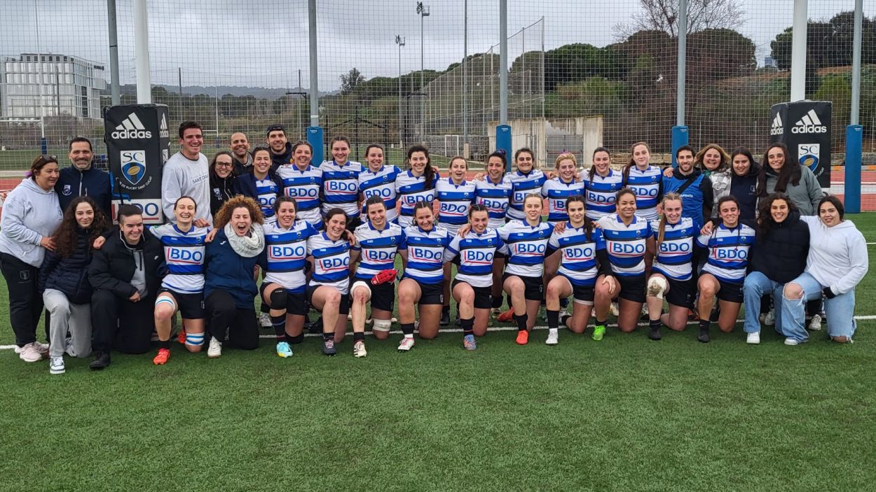 El Rugby Sant Cugat, finalista de la Copa de la Reina / Foto: Cugat Mdia