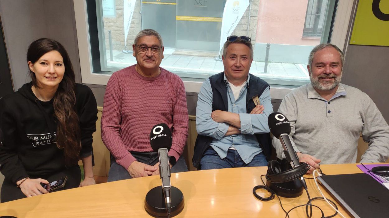 La rtmica i el futbol caminant, presents al programa 'Esport en Marxa' / Foto: Cugat Mdia