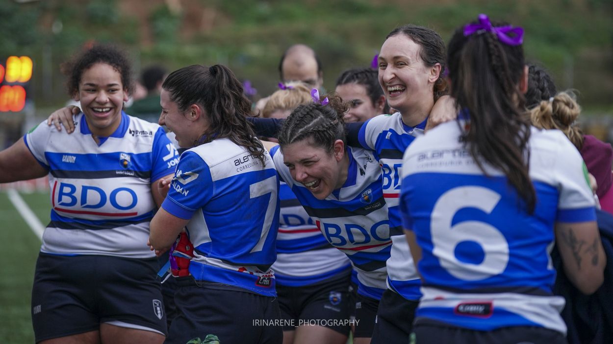 El Rugby Sant Cugat vol guanyar la Copa de la Reina / Foto: Irinarene