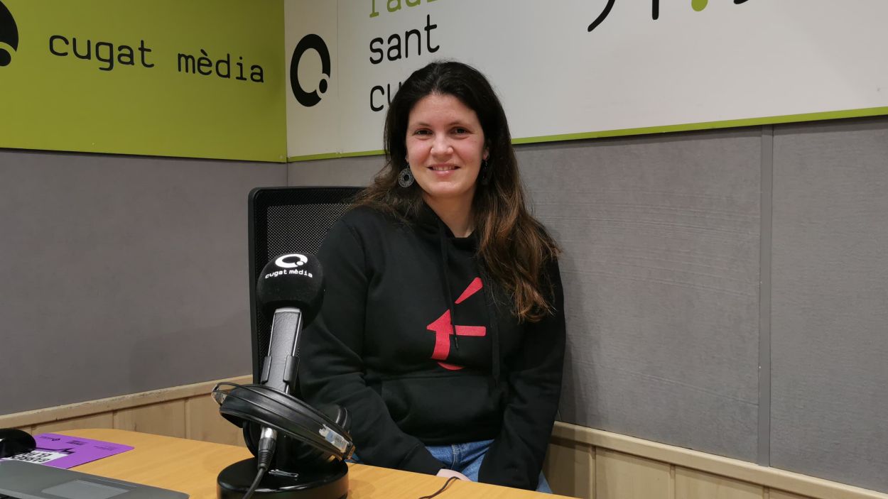 Gemma Lpez, coordinadora de l'Escola de Msica Tradicional de Sant Cugat