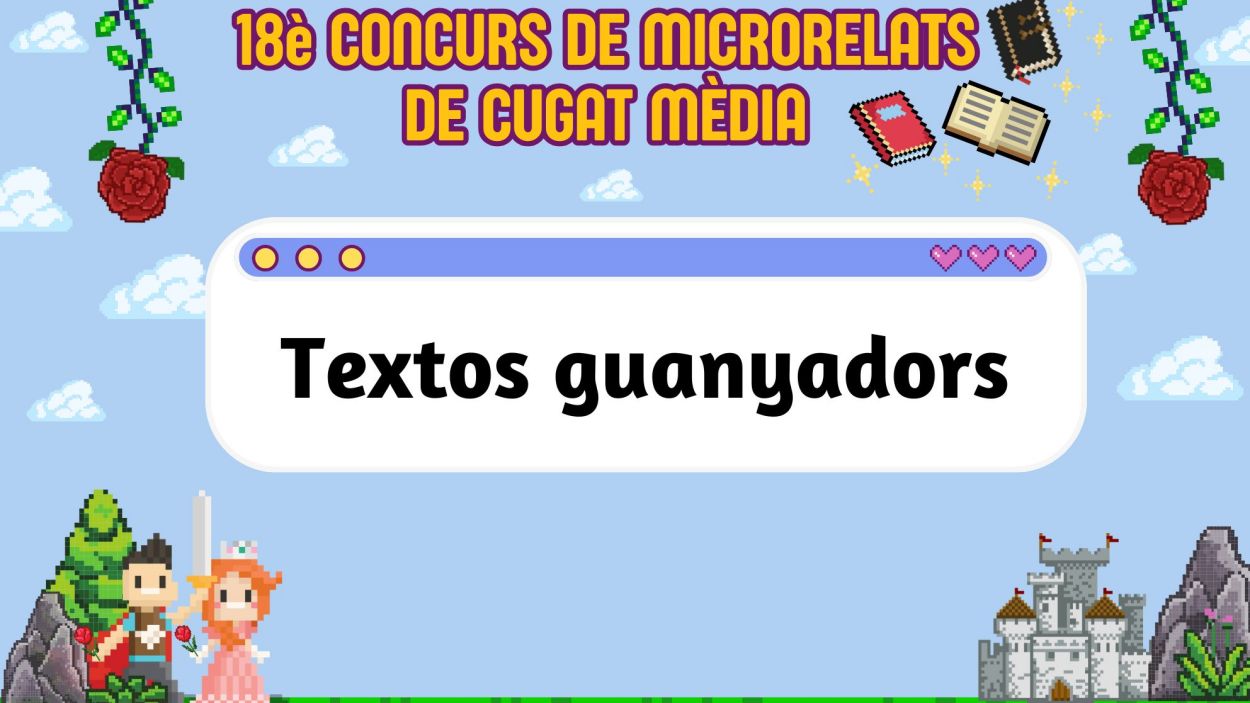 Imatge del 18 Concurs de microrelats de Cugat Mdia. / Foto: Cugat Mdia