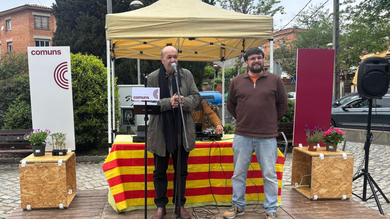 D'esquerra a dreta, Joan Carles Gallego i Ramon Gutiérrez D'esquerra a dreta, Joan Carles Gallego i Ramon Gutiérrez