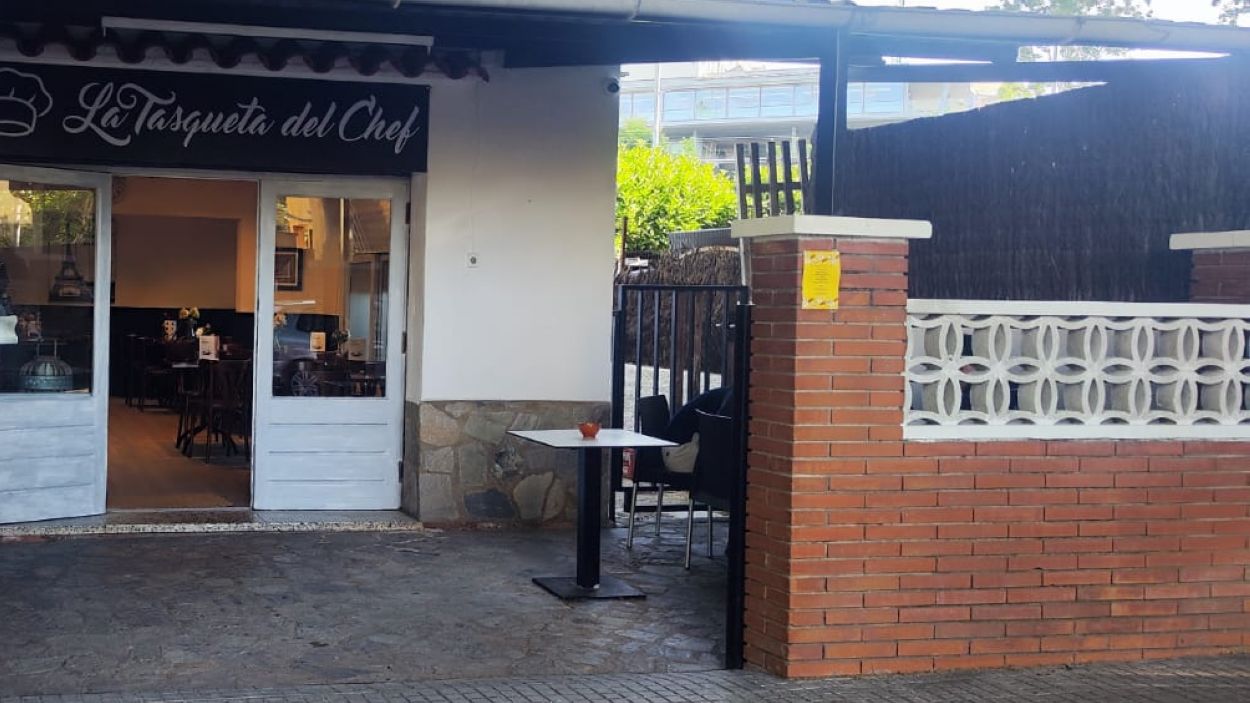 Imatge de l'entrada al restaurant la Tasqueta del Chef / Foto: Cedida