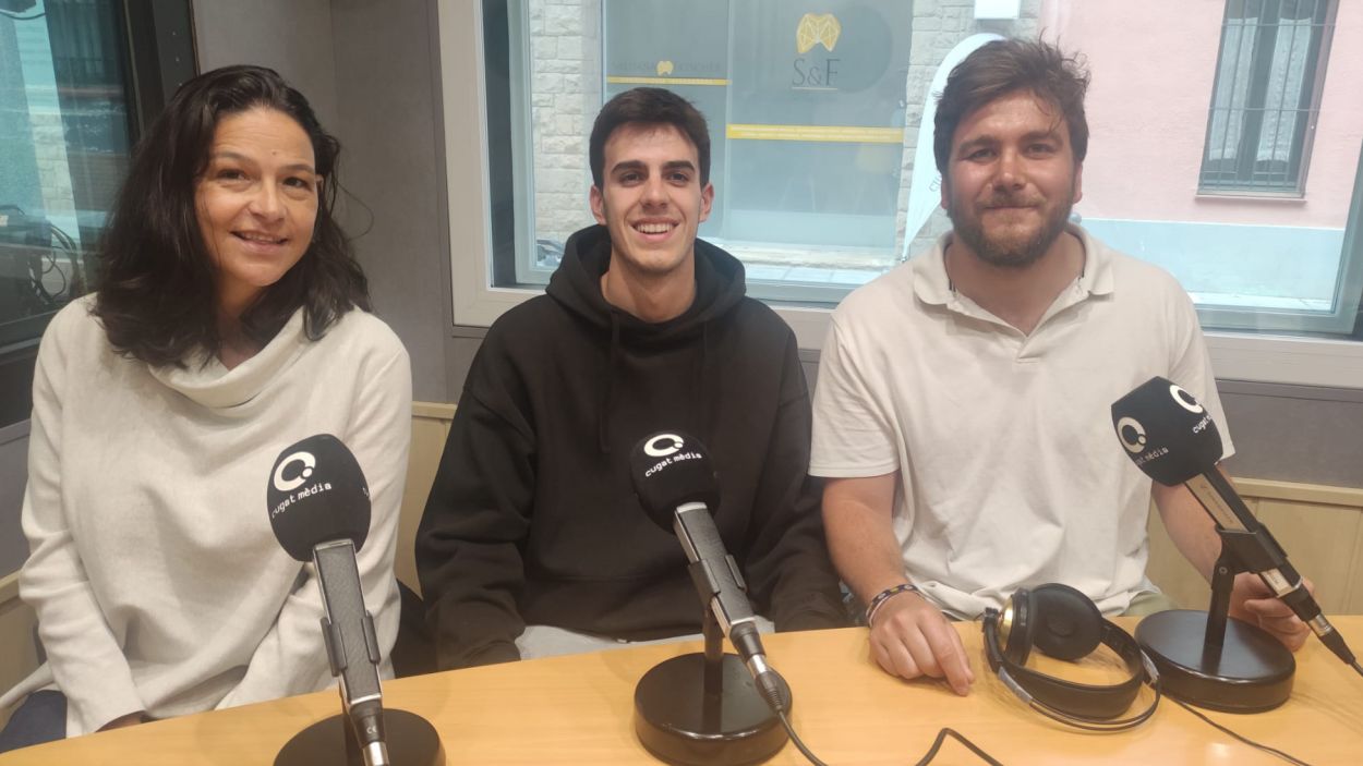D'esquerra a dreta, Mar Calero, Uri Vega i Miquel Pelayo / Foto: Cugat Mdia