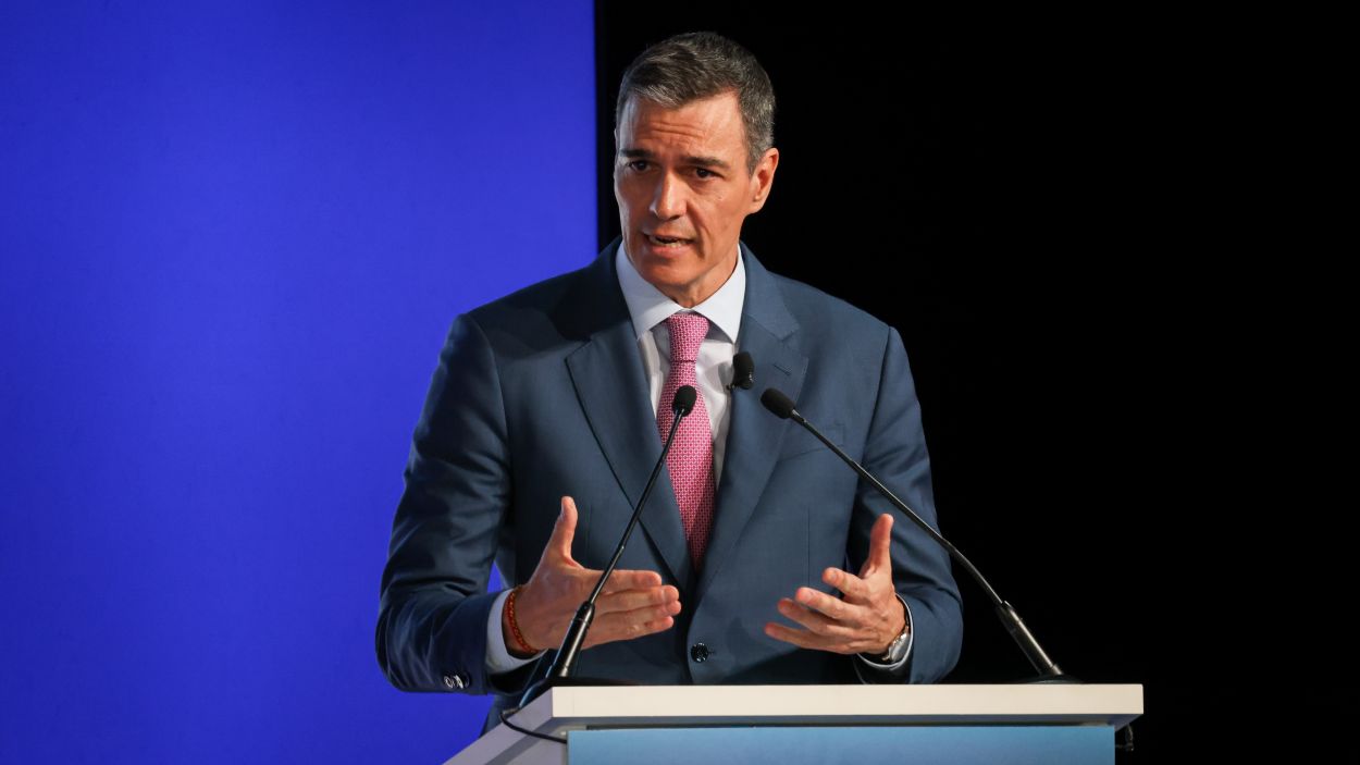 El president del govern espanyol, Pedro Snchez, a les jornades del Cercle d'Economia / Foto: Jordi Borrs (ACN)