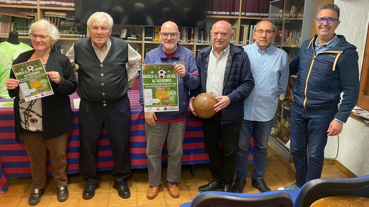 'Marca-li un gol a l'Alzheimer': una iniciativa esportiva per conscienciar sobre aquesta malaltia