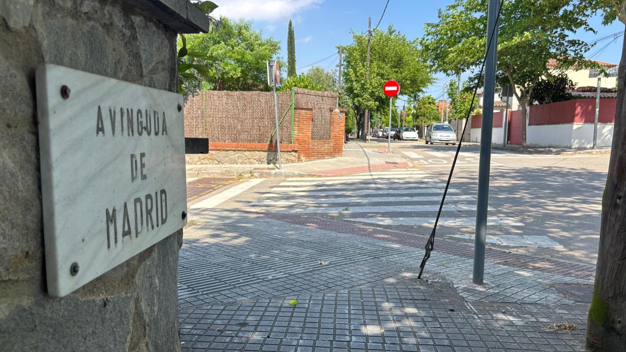 La crulla entre l'avinguda de Madrid i el carrer de Mira-sol / Foto: Cugat Mdia