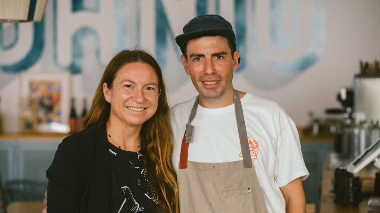 Ariadna Russo i Andrea Prandin, copropietaris de Mecnic Pizza / Foto: Cedida