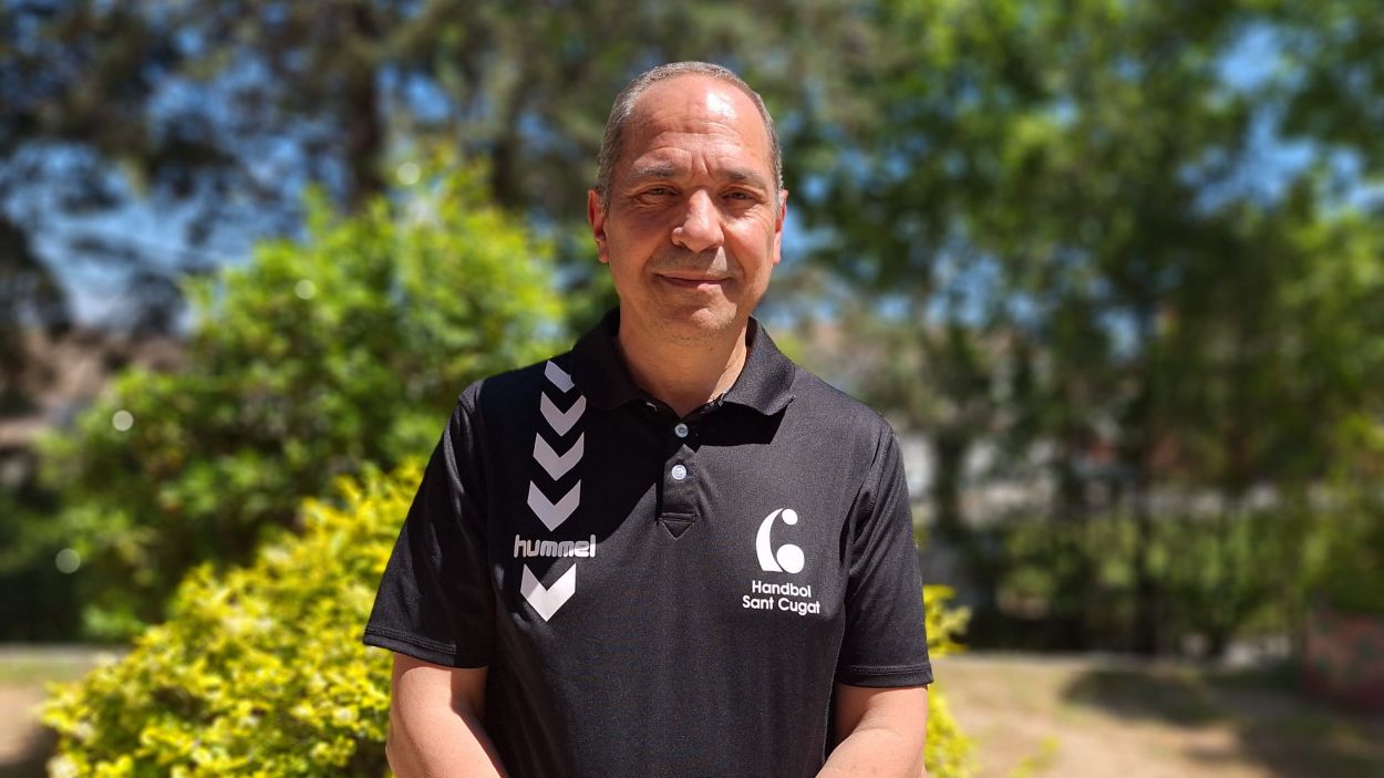 Jose Manuel lvarez, vicepresident de l'Handbol Sant Cugat / Foto: Cedida