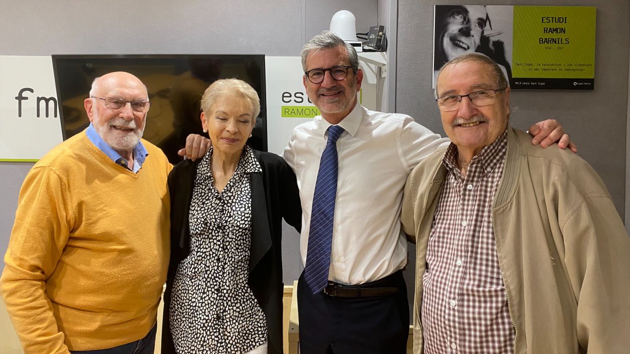 Eduard Jener, Marcenia Baqus, Josep Maria Valls i Salvador Fenollar / Foto: Cugat Mdia