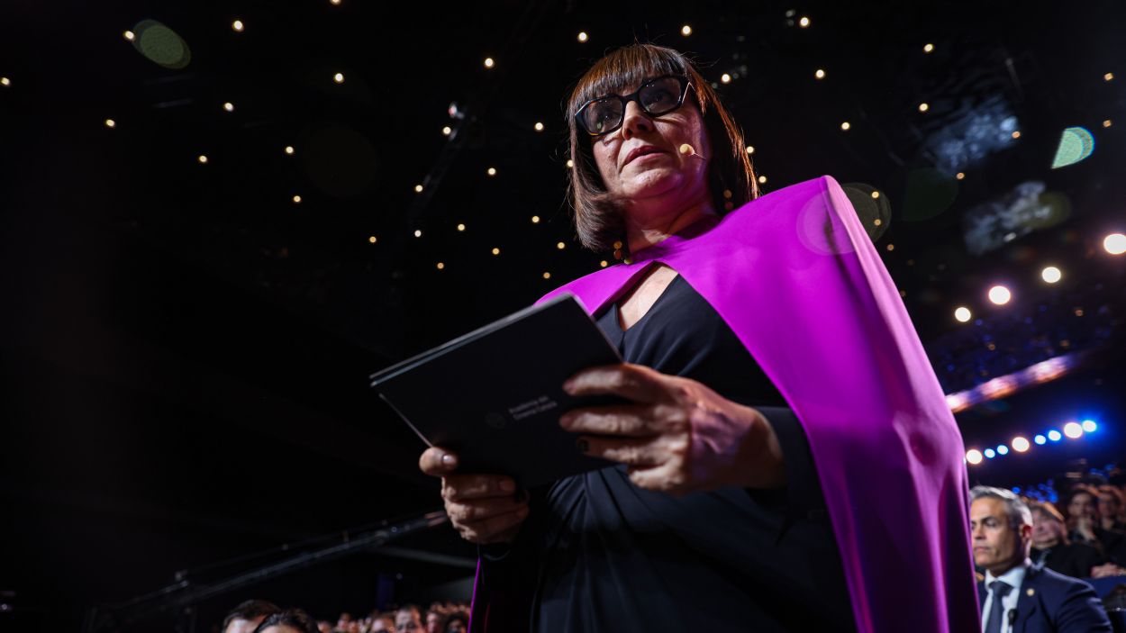 Judith Colell als Premis Gaud de 2025 / Foto: ACN (Jordi Borrs)