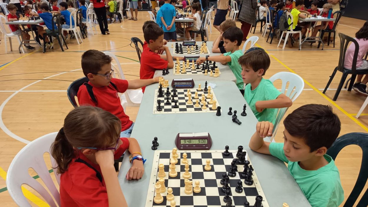 Imatge del torneig d'escacs a la Guinardera / Foto: Cugat Mdia