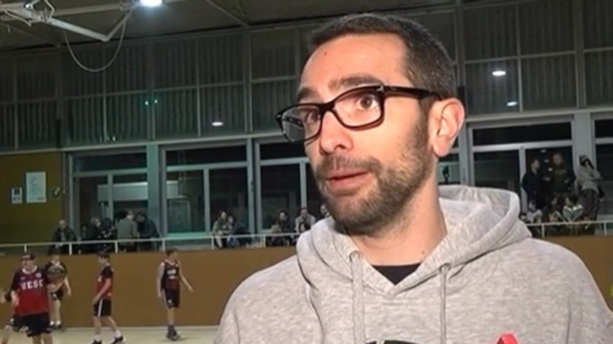 Marc Solanes, nou entrenador del primer equip mascul de la UESC / Foto: Cugat Mdia