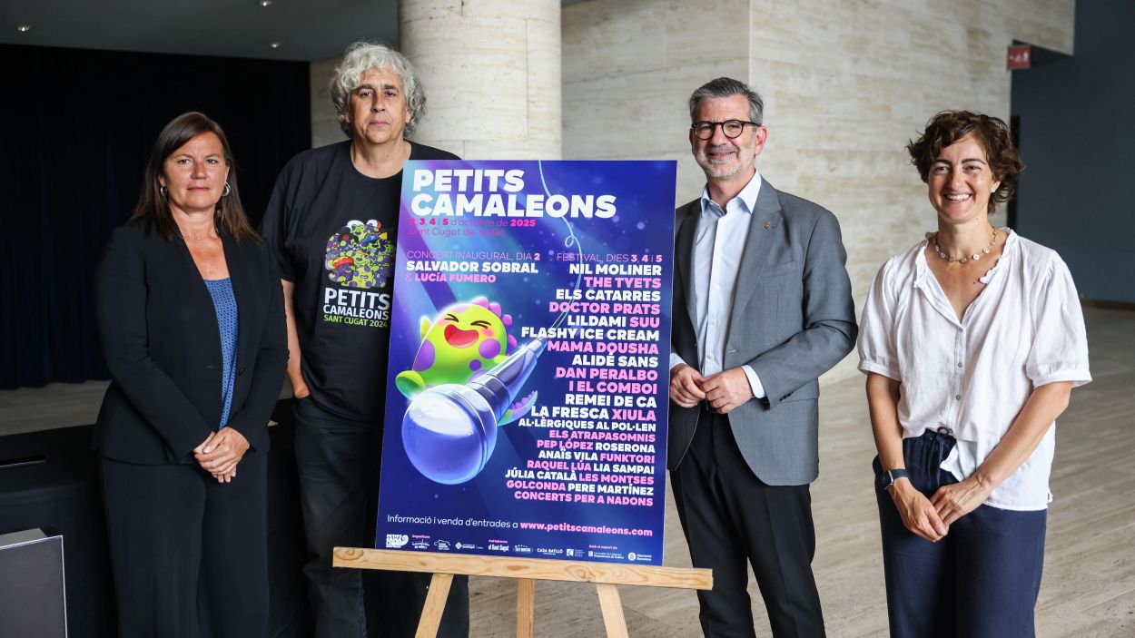 El cartell de la 14a edici del Petits Camaleons / Foto: Lali Puig