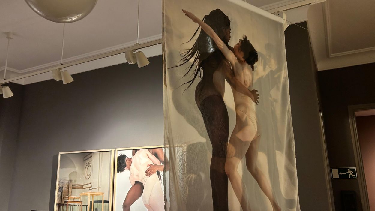 L'obra de Gloria Oyarzabal està exposada a Cal Gerrer L'obra de Gloria Oyarzabal està exposada a Cal Gerrer