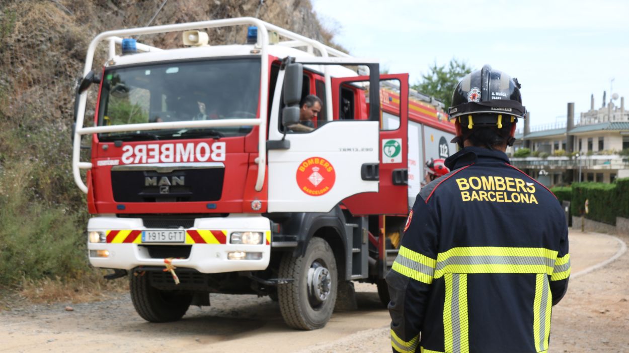 Protecci Civil organitza un simulacre d'incendi a Collserola per reforar la coordinaci en un cas d'alta complexitat