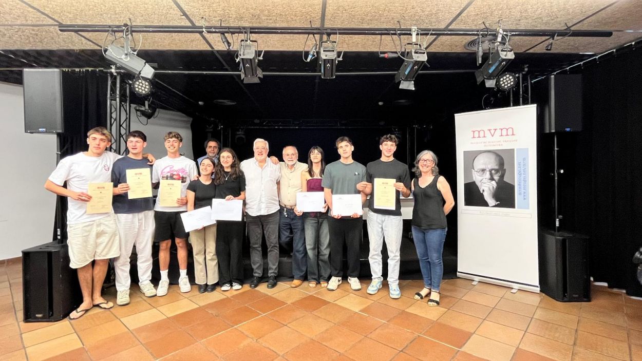 Guanyadors del Premi MVM de Treballs de Recerca 2025 / Foto: Cedida
