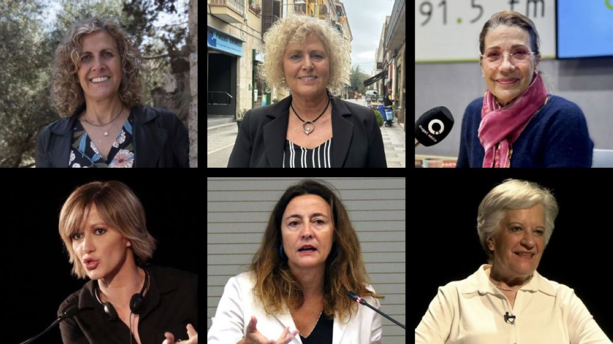 D'esquerra a dreta, de dalt a baix: Núria Cubatí (Cugat Mèdia), Núria Terribas (Cugat Mèdia), Emma Vilarasau (Cugat Mèdia), Susanna Griso (Diario de Madrid), Mercè Conesa (ACN) i Victòria Camps (Cugat Mèdia) D'esquerra a dreta, de dalt a baix: Núria Cubatí (Cugat Mèdia), Núria Terribas (Cugat Mèdia), Emma Vilarasau (Cugat Mèdia), Susanna Griso (Diario de Madrid), Mercè Conesa (ACN) i Victòria Camps (Cugat Mèdia)