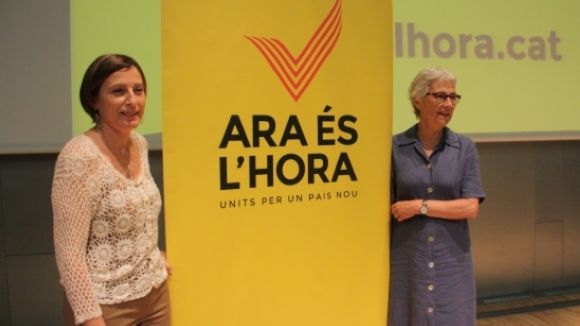 La V de la Via Catalana est organitzada per l'ANC i mnium Cultural / Foto: ACN