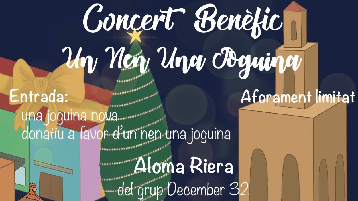 Nadal: Concert benfic: Aloma Riera del grup December 32