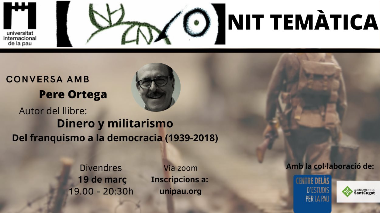 ONLINE - Nits temtiques de la Unipau: Conversa amb Pere Ortega